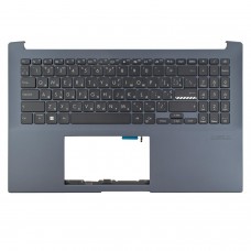 Верхняя крышка для Asus M6500QH M6500QC, RU/UA (топкейс+клавиатура, 4pin Backlit, 90NB0YN1-R30UA0, Original) Верхняя крышка для Asus M6500QH M6500QC, RU/UA (топкейс+клавиатура, 4pin Backlit, 90NB0YN1-R30UA0, Original)