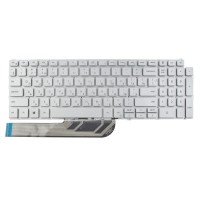 Клавиатура для Dell Inspiron 15 5508 5584 5590 5593 5594 5598 7590 7591 7791, RU/UA, Silver