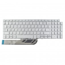 Клавиатура для Dell Inspiron 15 5508 5584 5590 5593 5594 5598 7590 7591 7791, RU/UA, Silver