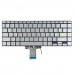 Клавиатура для ноутбука Asus VivoBook Flip 14 TP470 TM420 TP420 series, RU/UA, (Silver, 4pin Backlit, Original)