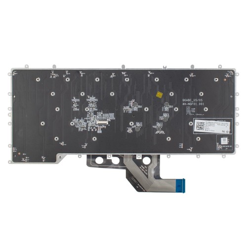 Клавиатура для ноутбука Dell Alienware M15 R2 R3 R4, UA, (Black, 20pin Backlit)