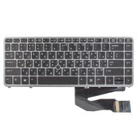 Клавіатура для HP EliteBook 740 745 750 755 840 850 G1 G2, RU/UA, (Black/Gray, Backlit, Pointstick, Аналог) Клавіатура для HP EliteBook 740 745 750 755 840 850 G1 G2, RU/UA, (Black/Gray, Backlit, Pointstick, Аналог)
