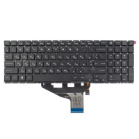 Клавиатура для HP Omen 15-DH 15-DC 15T-DC TPN-Q211, RU/UA, (Black, 20pin RGB Backlit, Original)