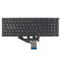 Клавиатура для HP Omen 15-DH 15-DC 15T-DC TPN-Q211, RU/UA, (Black, 20pin RGB Backlit, Original)