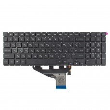 Клавіатура для HP Omen 15-DH 15-DC 15T-DC TPN-Q211, RU/UA, (Black, 20pin RGB Backlit, Original)