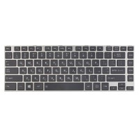 Клавіатура для Toshiba Satellite L800 M800 L805 M805 L830 L840 L845 M840 M845, RU/UA (Black/Grey, Original)