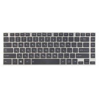 Клавиатура для Toshiba Satellite L800 M800 L805 M805 L830 L840 L845 M840 M845, RU/UA (Black/Grey, Original)
