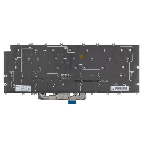 Клавиатура для ноутбука Dell XPS 13 9315, RU/UA, (Purple, 6pin Backlit, 0NY0PX, SN2122B, LK133Q72B00, Original)