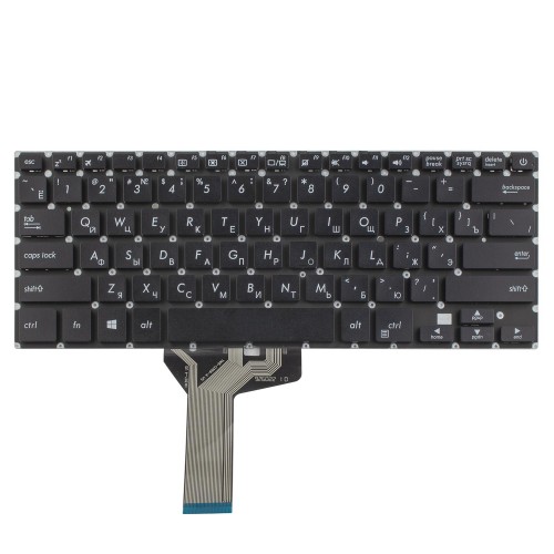 Клавіатура для ноутбука Asus A411 F411 K410 S401 X411 S410, RU, Black