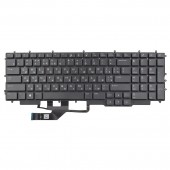 Клавиатура для Dell G7 7700 P46E, RU/UA, (Black, 20pin Backlight)