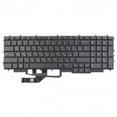 Клавиатура для Dell G7 7700 P46E, RU/UA, (Black, 20pin Backlight)