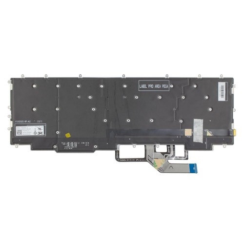 Клавіатура для ноутбука Dell G7 7700 P46E, RU/UA, (Black, 20pin Backlight)