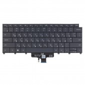 Клавиатура для Dell Latitude 9440 9450 2-in-1, UA, (Black, 6pin Backlit)
