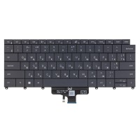 Клавіатура для Dell Latitude 9440 9450 2-in-1, UA, (Black, 6pin Backlit)