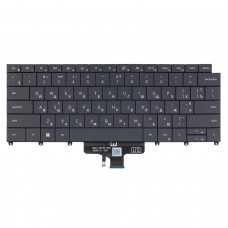 Клавиатура для Dell Latitude 9440 9450 2-in-1, UA, (Black, 6pin Backlit)