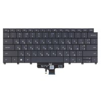 Клавиатура для Dell Latitude 9440 9450 2-in-1, UA, (Black, 6pin Backlit)