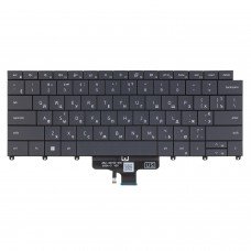 Клавіатура для Dell Latitude 9440 9450 2-in-1, UA, (Black, 6pin Backlit)