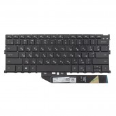 Клавиатура для Dell XPS 13 9300 9301 9310 P117G, RU/UA, (Black, 6pin Backlit)