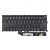 Клавиатура для Dell XPS 13 9300 9301 9310 P117G, RU/UA, (Black, 6pin Backlit)