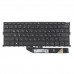 Клавіатура для ноутбука Dell XPS 13 9300 9301 9310 P117G, RU/UA, (Black, 6pin Backlit)