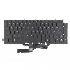 Клавиатура для Dell Alienware X14 R1 R2, RU/UA, (Black, 20pin Backlit)
