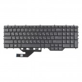 Клавиатура для Dell Alienware M17 R2 R3 P41E Area 51m R2, RU/UA, (Black, 20pin RGB Backlit)