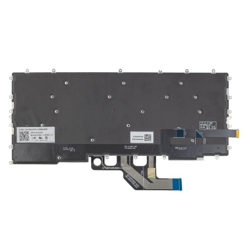Клавіатура для ноутбука Dell G7 7500 2020, RU/UA, (Black, Colorful 20pin RGB Backlit)