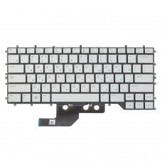 Клавіатура для Dell Alienware M15 R2 R3 R4, RU/UA, (White, 20pin RGB Backlit)
