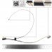 Шлейф матрицы для ноутбука Asus VivoBook 14 F1404ZA P1404ZA X1404VA X1404VAP X1404ZA, (30pin, DDXJWHLC011, DDXJWHLC001)