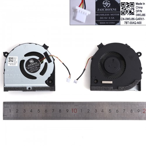 Вентилятор для ноутбука Dell G3 3579 3779 G5 5587 P75F, (CPU fan, 0TJHF2, DFS481105F20T, DC28000KUF0, Аналог)