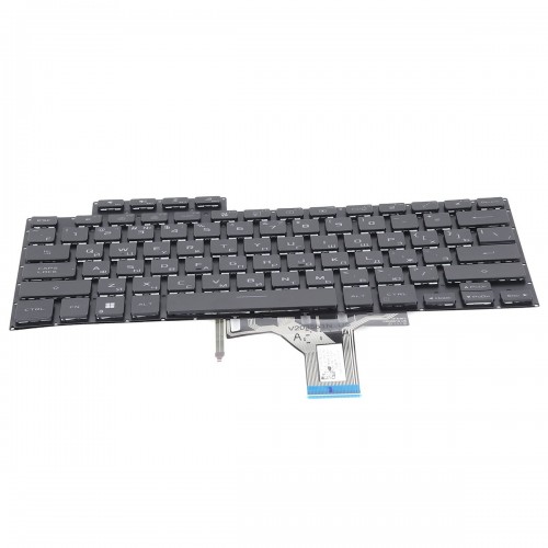 Клавиатура для ноутбука Asus ROG Flow X13 GV301R GV301Q series, RU, Black, 4pin Backlit