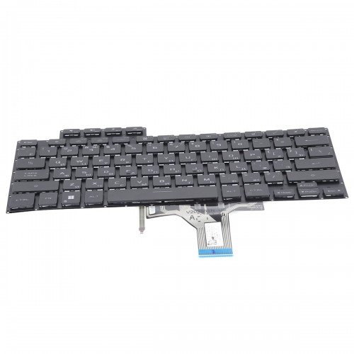 Клавіатура для ноутбука Asus ROG Flow X13 GV301R GV301Q series, RU, Black, 4pin Backlit