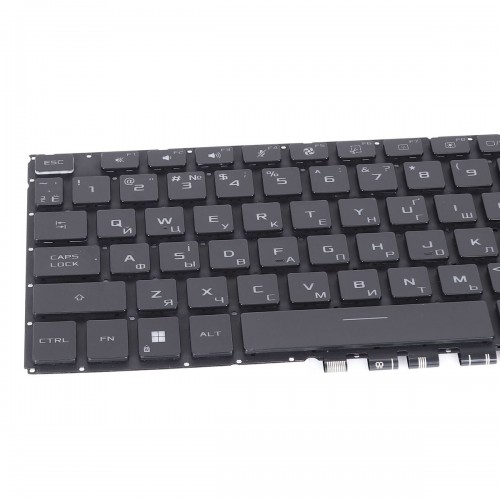 Клавиатура для ноутбука Asus ROG Zephyrus Duo GX650R GX650P, RU/UA, Black, 20pin RGB Backlit