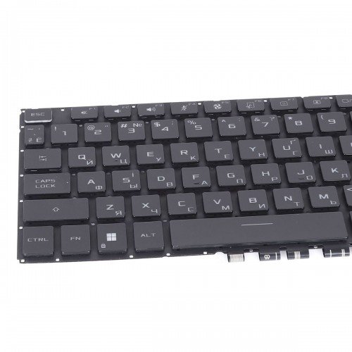 Клавіатура для ноутбука Asus ROG Zephyrus Duo GX650R GX650P, RU/UA, Black, 20pin RGB Backlit Клавіатура для ноутбука Asus ROG Zephyrus Duo GX650R GX650P, RU/UA, Black, 20pin RGB Backlit