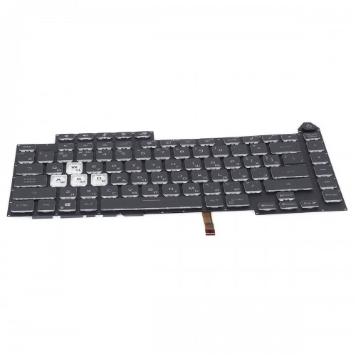 Клавиатура для ноутбука Asus G513 G533 G513IC G513IE G513IH G513QC G513QE series, RU, Black, 16pin RGB Backlit