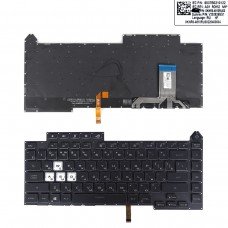 Клавіатура для Asus G513 G533 G513IC G513IE G513IH G513QC G513QE series, RU, Black, 16pin RGB Backlit