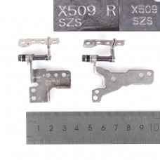 Петли для Asus A509 D509 F509 M509 S509 X509, (13NB0MZ0M08011, 13NB0MZ0M07011, пара, левая+правая)