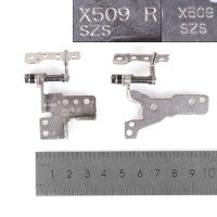 Петлі для Asus A509 D509 F509 M509 S509 X509, (13NB0MZ0M08011, 13NB0MZ0M07011, пара, ліва+права)