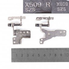 Петлі для Asus A509 D509 F509 M509 S509 X509, (13NB0MZ0M08011, 13NB0MZ0M07011, пара, ліва+права)