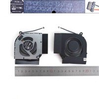 Вентилятор для Acer AN515-46 AN515-58 AN517-55 PH317-55, (12V GPU, FQ1J DFSCK22D05883M, DQ5DC77F001, Original)