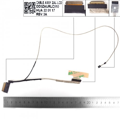 Шлейф матрицы для ноутбука Acer Aspire A515-44 A515-44G A515-45 A515-45G A515-46, (eDP 30pin, DD0ZAURLC010)