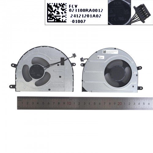 Вентилятор для ноутбука Lenovo Flex 14IAU7 14ALC7 14ABR8 14IRU8 14IAU7 14IRU8, (FPD1 DFS5K12B159AIJ, Original)