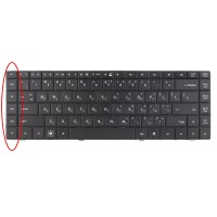 Клавиатура для HP Compaq 620 621 625, RU/UA, Black