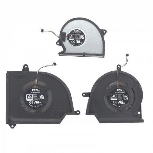 Вентилятори для ноутбука Asus ROG Flow X16 GV601R GV601V, (12V CPU+GPU+ 5V SYS FAN, 13NR0AP0T02011, 13NR0F20M02011, Original)
