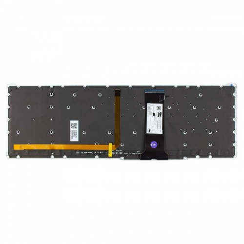 Клавиатура для ноутбука Acer AN515-43 AN515-54 AN515-55 AN517-51 PH315-52 PH315-53, RU, (Black/White/Blue, RGB-backlit, Original)