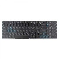Клавиатура для Acer AN515-43 AN515-54 AN515-55 AN517-51 PH315-52 PH315-53 RU (Black/White/Blue, RGB, Original)