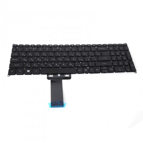 Клавиатура для ноутбука Acer Spin SP515-51N SP515-51GN, RU/UA, (Black, Backlit, Аналог)