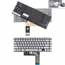 Клавиатура для HP Envy 15-EP 15T-EP series, RU, (Silver, Backlit, Аналог)