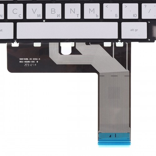 Клавиатура для ноутбука HP Envy 15-EP 15T-EP series, RU, (Silver, Backlit, Аналог)