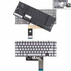 Клавіатура для HP Envy 15-EP 15T-EP series, RU, (Silver, Backlit, Аналог)